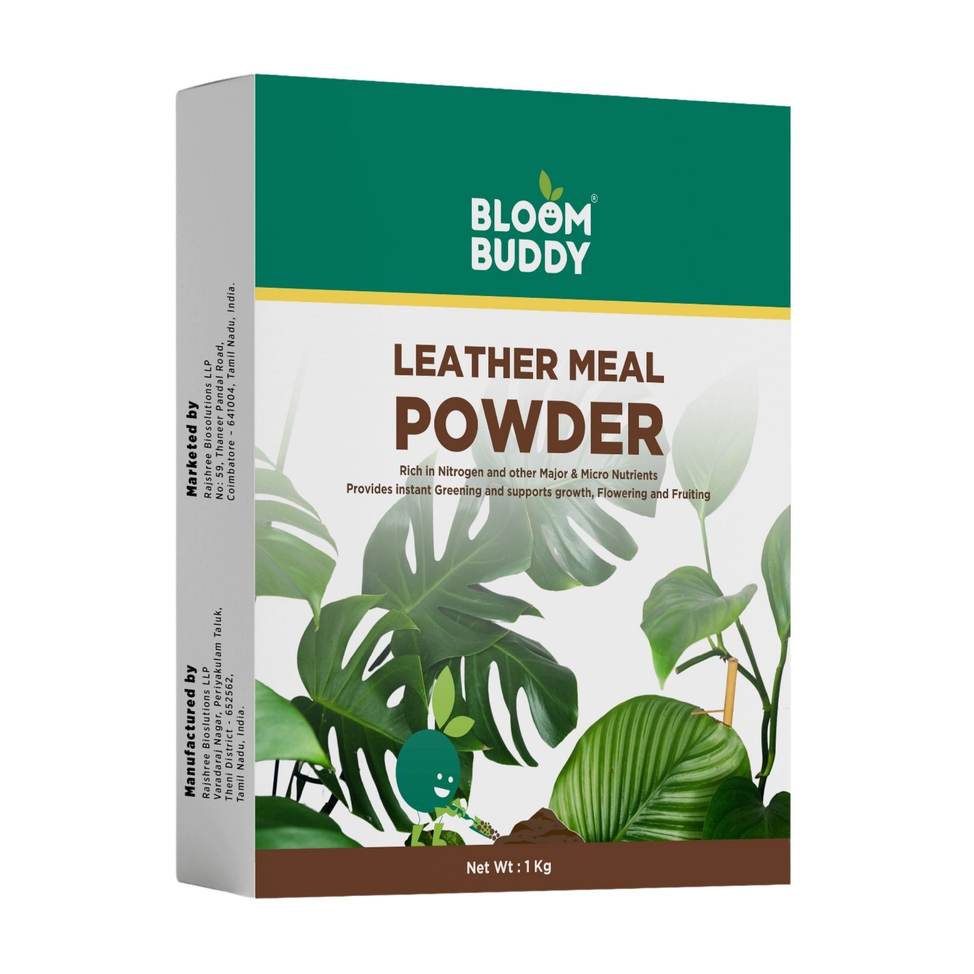 Bloom Buddy | Leather Meal Powder Fertilizer for Plants gardening ...